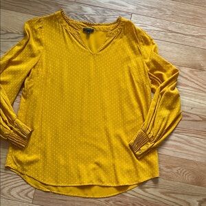 Talbots Gold Long Sleeve Top